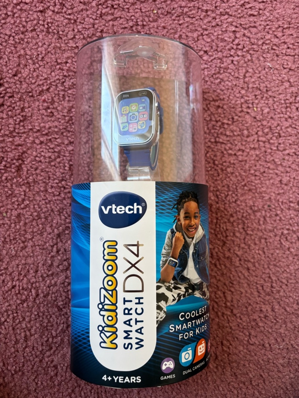 VTech Kidizoom Smartwatch DX4 for Kids - Blue